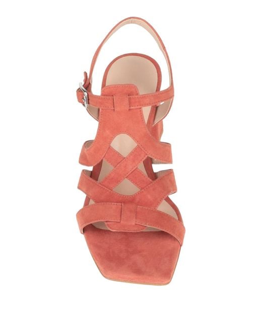 Zinda Pink Sandals Leather