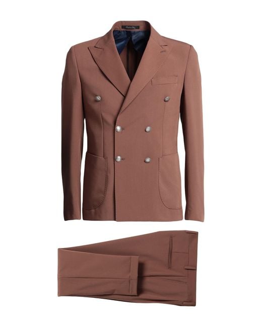 Takeshy Kurosawa Brown Suit for men