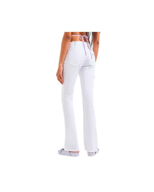 Pantalon en jean Armani Exchange en coloris White