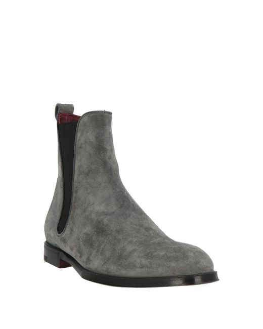 Dolce & Gabbana Black Ankle Boots for men