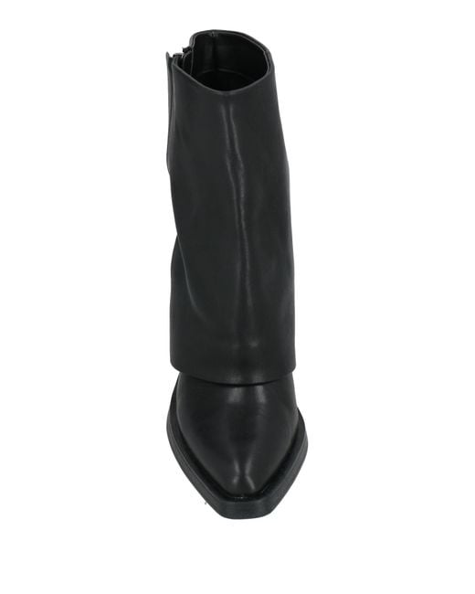 Ash Black Ankle Boots Leather