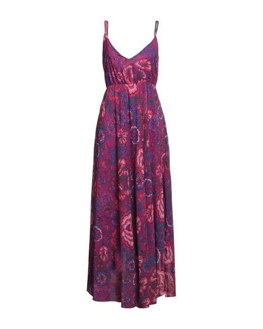 Haveone Purple Maxi Dress