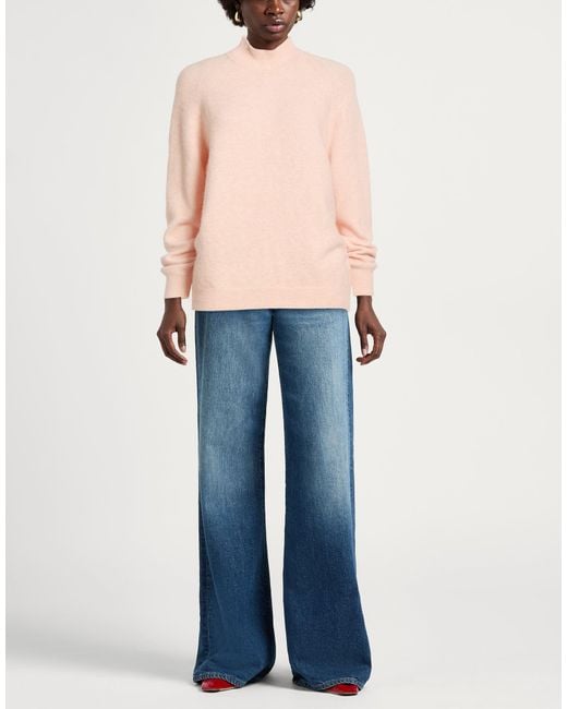 High Pink Use Turtleneck Polyamide, Wool, Alpaca Wool, Elastane