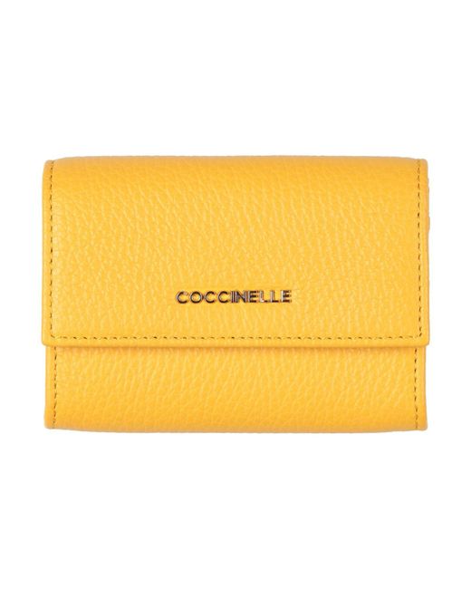 Coccinelle Yellow Wallets