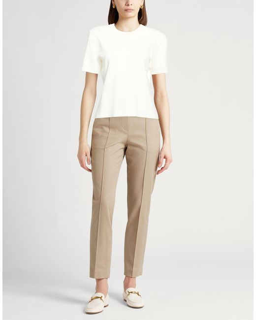 Max Mara White Pullover