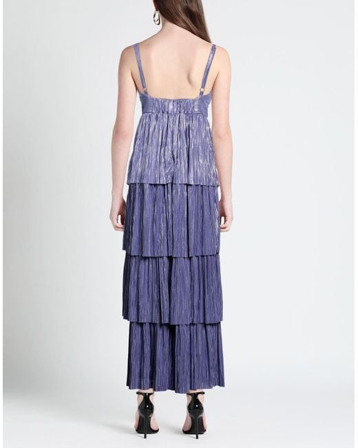Sabina Musayev Purple Maxi Dress