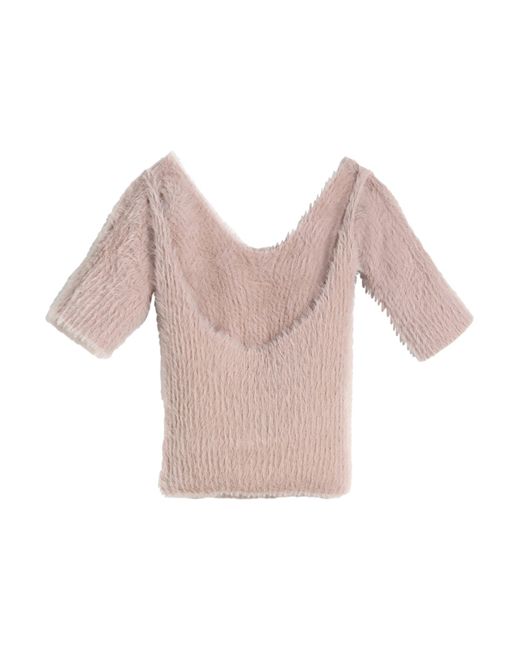 MM6 by Maison Martin Margiela Pink Pullover