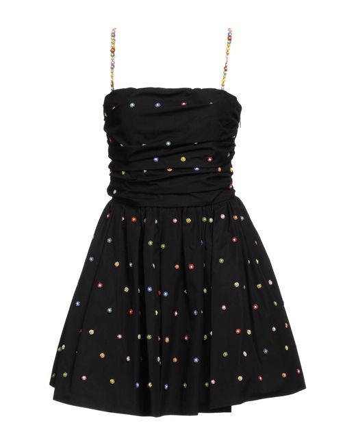 MSGM Black Mini Dress