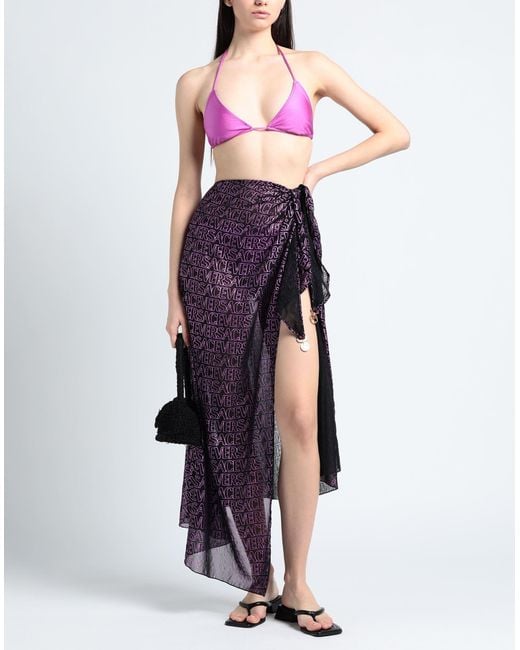 Versace Purple Cover-up