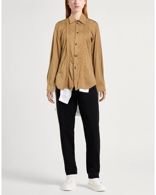 Lemaire Natural Camel Shirt Cotton