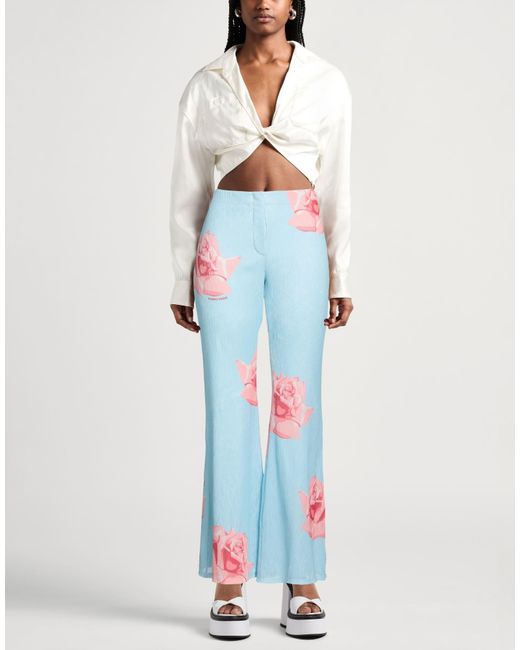 KENZO Blue Sky Pants Polyester