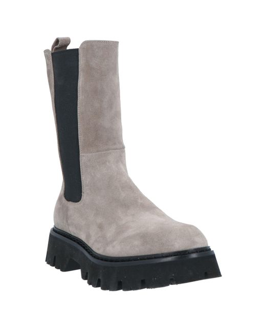 FRU.IT Gray Ankle Boots