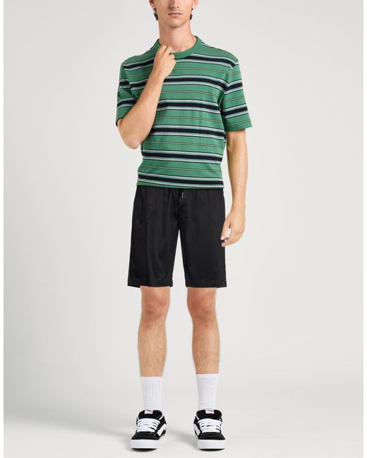 Bikkembergs Black Shorts & Bermuda Shorts for men