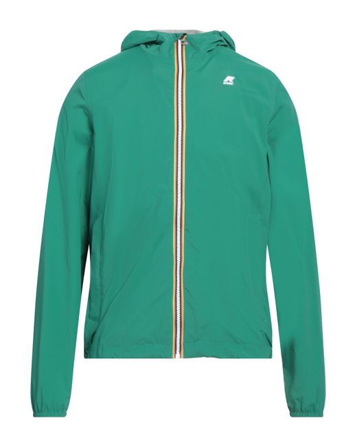Giacca & Giubbotto di K-Way in Green da Uomo