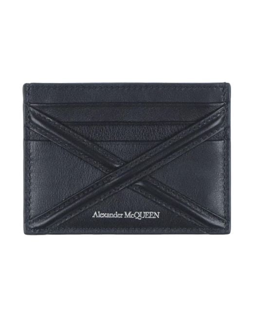 McQueen Blue Cardholder for men