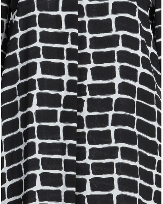 Caractere Black Midi-Kleid