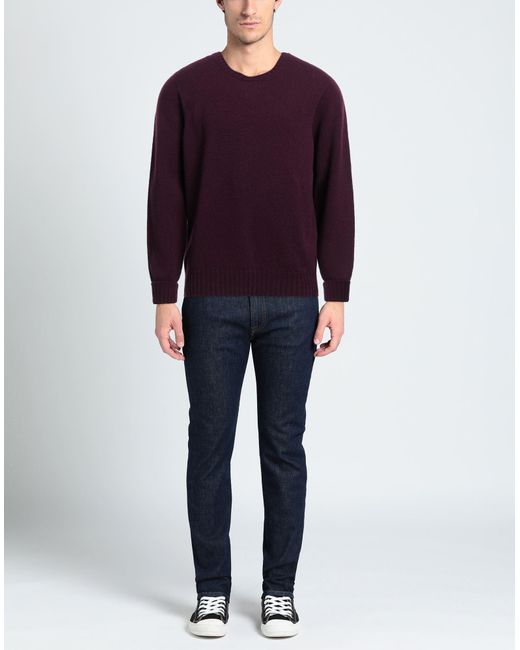 Pullover Drumohr de hombre de color Purple
