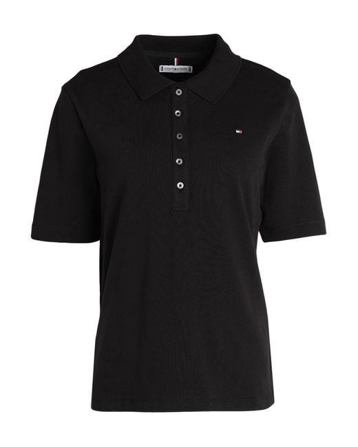 Tommy Hilfiger Black Polo Shirt