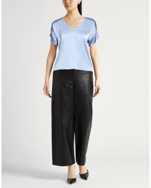 Crossley Blue Top Silk, Elastane