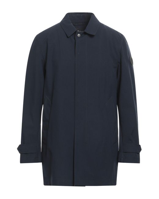 Sealup Blue Overcoat & Trench Coat for men