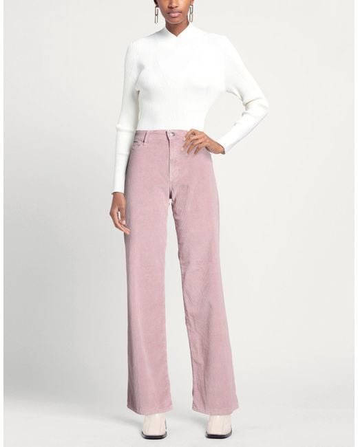 The.Nim Standard Pink Pants Cotton, Lyocell, Elastane