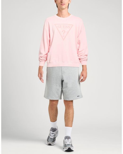 Guess Pink Sweatshirt for men