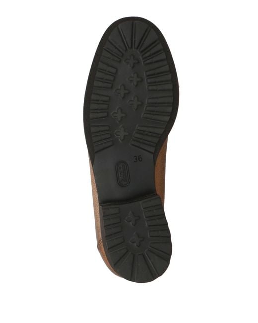 Calpierre Brown Loafers Leather