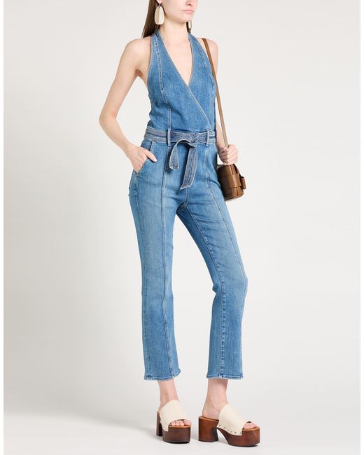 Mother Blue Jumpsuits