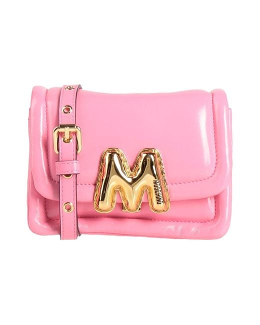 Moschino Pink Cross-Body Bags