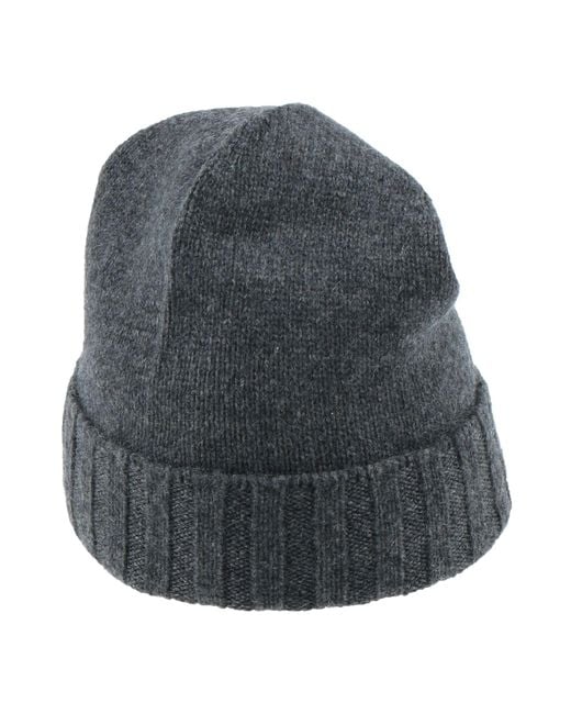 Boglioli Gray Hat for men