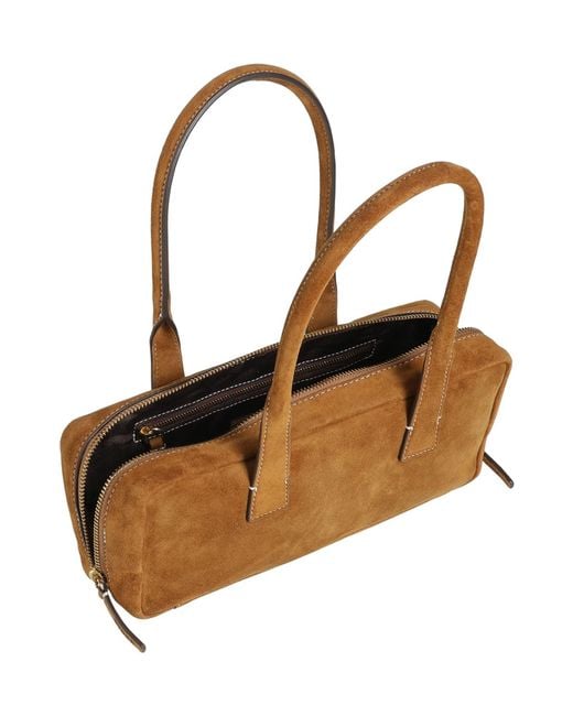 Staud Brown Handbag Cow Leather