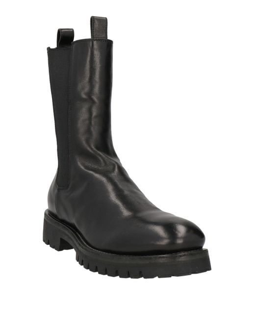 Officine Creative Black Ankle Boots