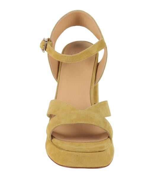 Castaner Metallic Sandals