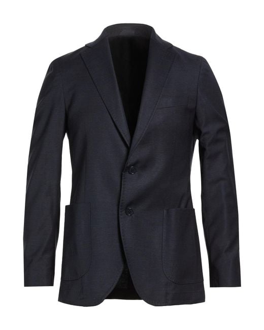 Tombolini Blue Blazer Virgin Wool, Viscose, Elastane for men