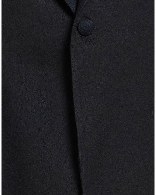 Lardini Black Blazer Wool, Elastane for men