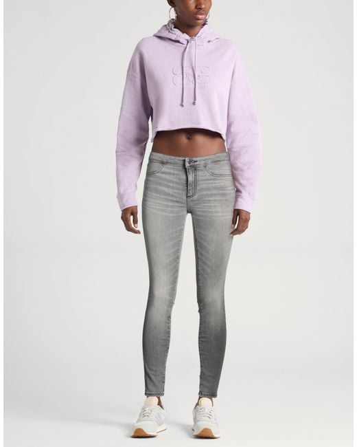 ARMANI EXCHANGE Gray Jeans Cotton, Elastomultiester, Elastane