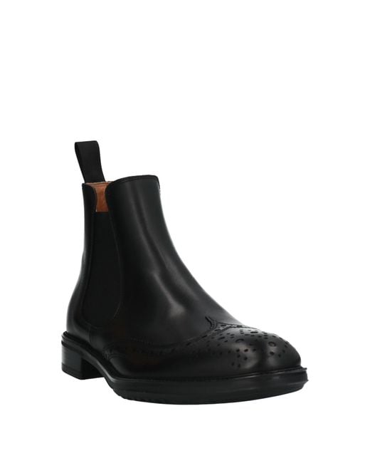 Doucal's Black Ankle Boots for men