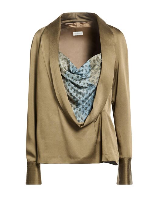 Top di Dries Van Noten in Green