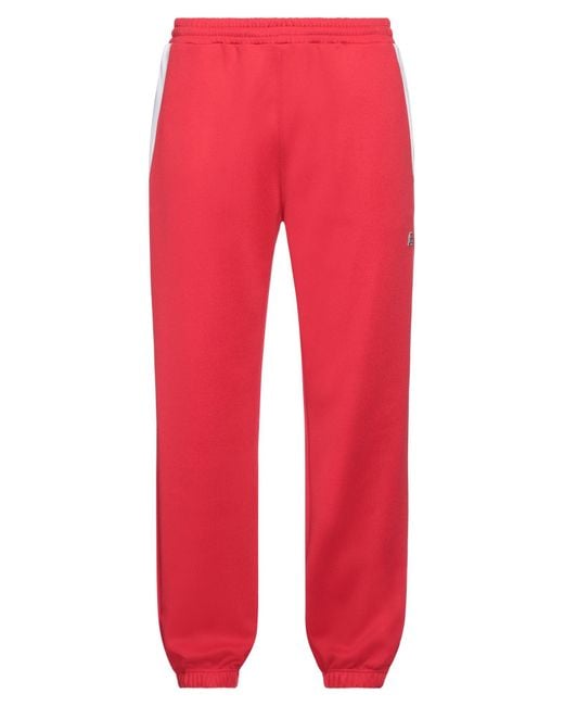 MSGM Red Trouser for men