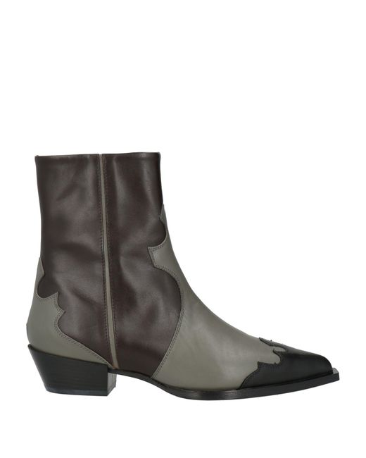 Aeyde Brown Stiefelette