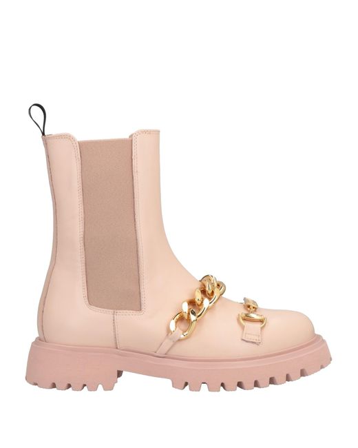 Class Roberto Cavalli Pink Ankle Boots