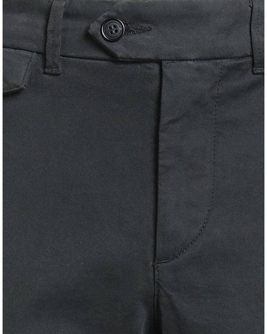 0/zero Construction Gray Pants Cotton, Elastane for men
