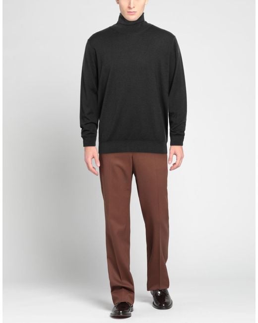 FILIPPO DE LAURENTIIS Black Turtleneck for men