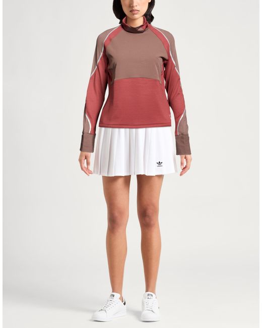 Under Armour Red T-Shirt Polyester, Elastane