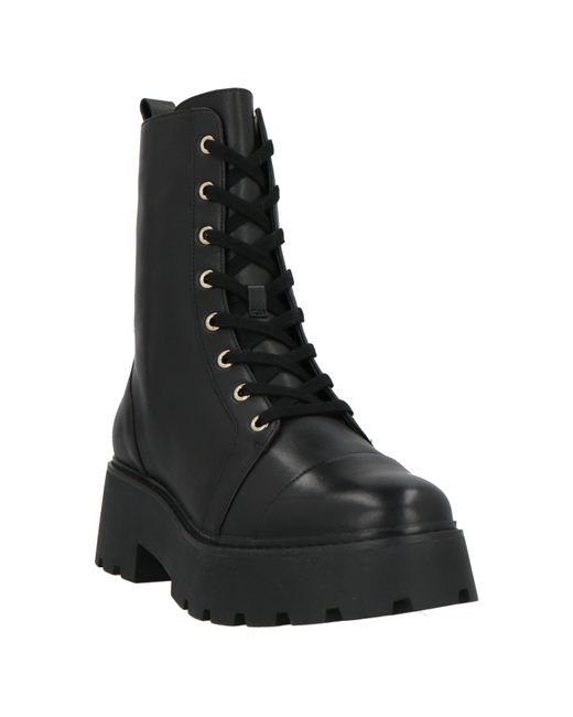 MICHAEL Michael Kors Black Ankle Boots Cow Leather