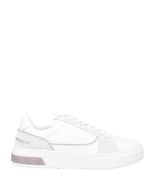 EA7 White Trainers for men