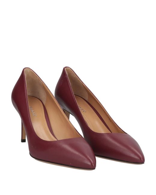 Bally Purple Pumps Lambskin