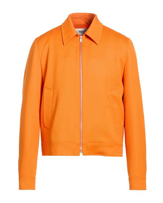 Lanvin Orange Jackets for men