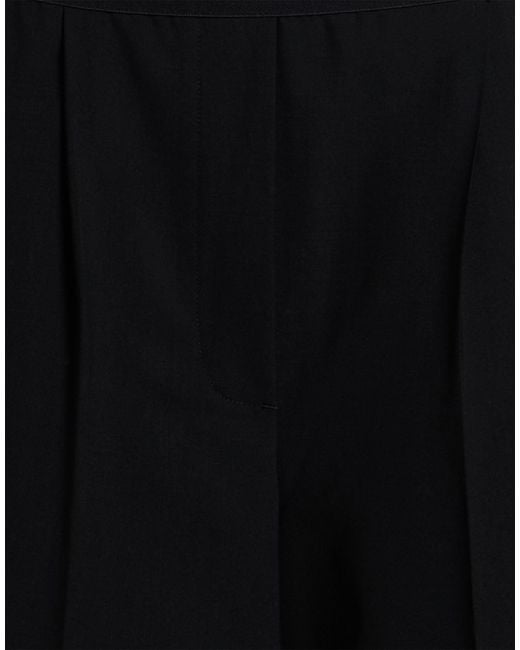 MSGM Black Pants Virgin Wool, Elastane