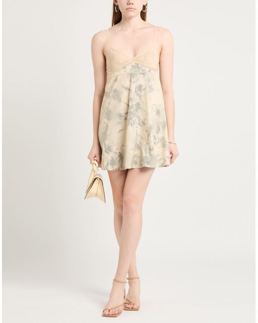 Low Classic Natural Ivory Mini Dress Nylon